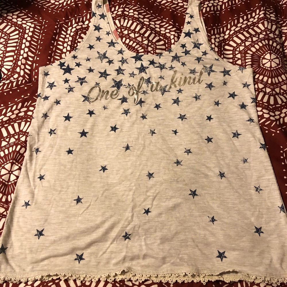 3/$15! Maurices Americana Tank Size L